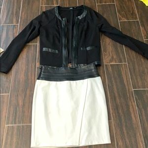 Womens XS jacket with size 2 skirt